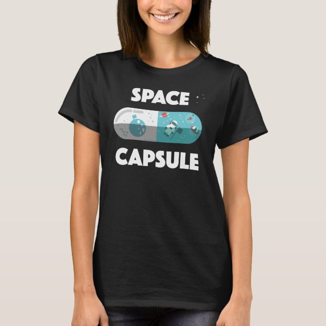 T-shirts Cápsula espacial (Frente)