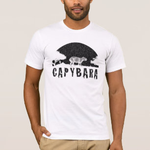 T-shirts Capybara Sunset