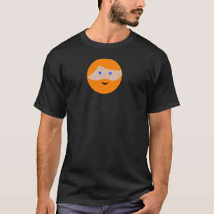 T-shirts Cara alaranjada da barba