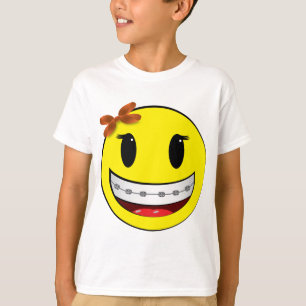 T-shirts cara com cintas - menina