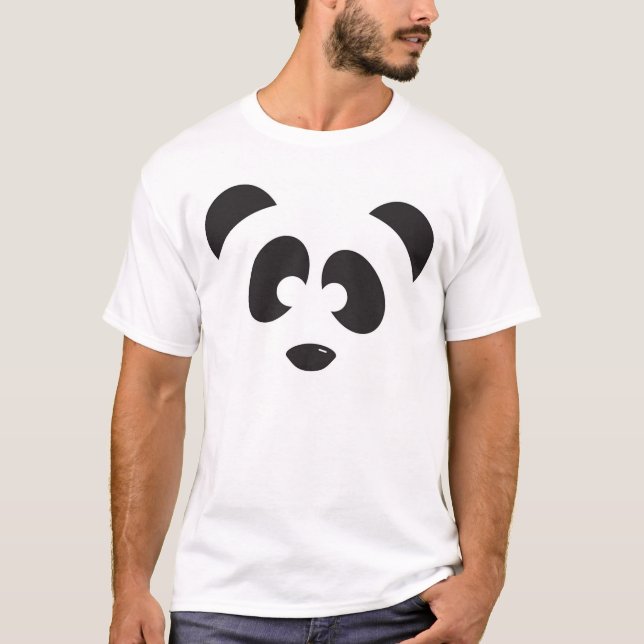 T-shirts Cara da panda (Frente)