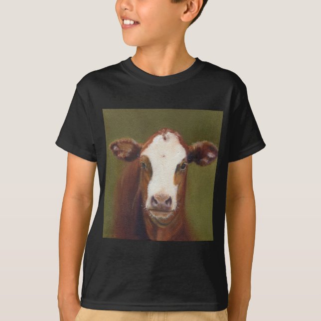 T-shirts Cara da vaca (Frente)