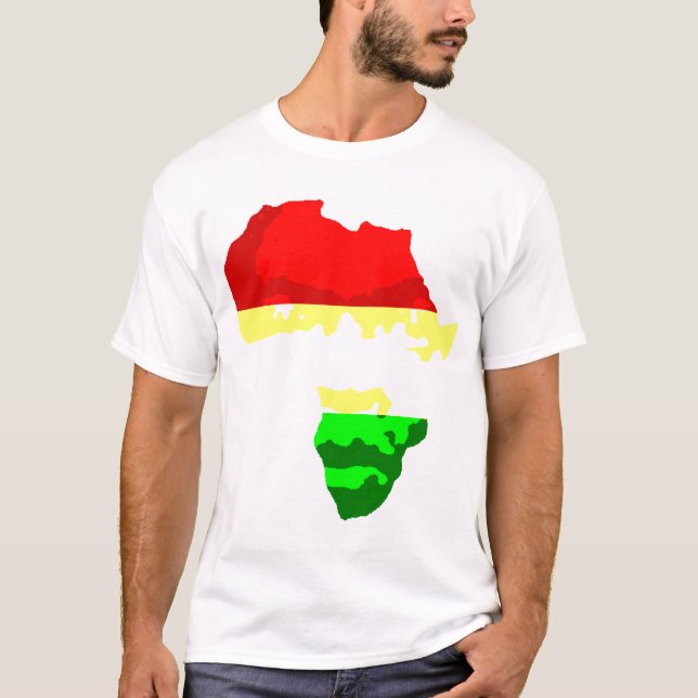 T-shirts Cara de África (Frente)