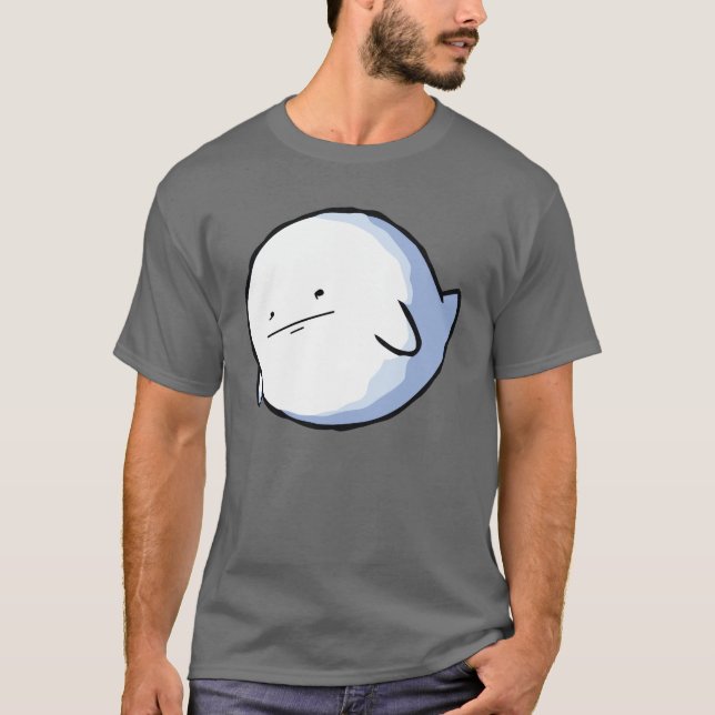 T-shirts Cara de póquer mim fantasma de Gusta (Frente)