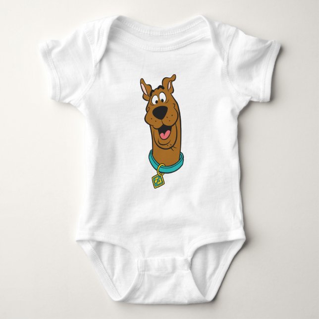 T-shirts Cara de sorriso de Scooby-Doo (Frente)
