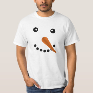 T-shirts Cara do boneco de neve