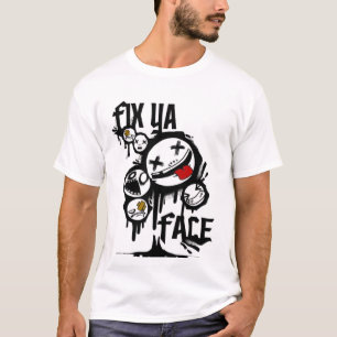 T-SHIRTS CARA DO REPARO YA (TODO O BRANCO)