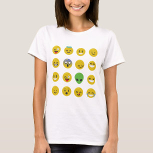 T-shirts Cara feliz Emoji