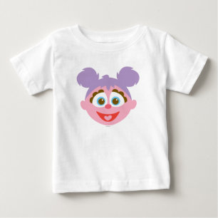 T-shirts Cara grande de Abby Cadabby do bebê