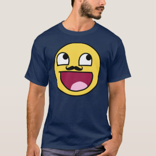 T-SHIRTS CARA IMPRESSIONANTE COM BIGODE