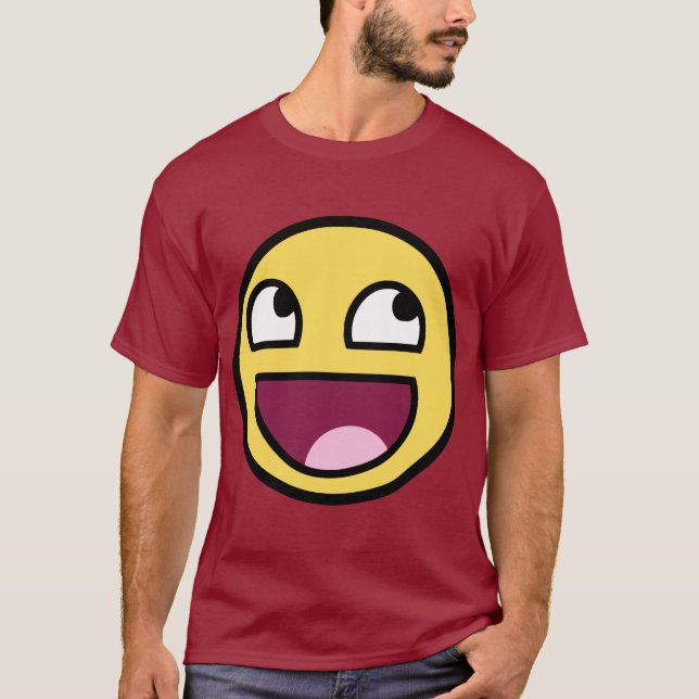T-shirts cara impressionante da cara impressionante (Frente)