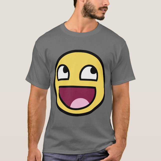 T-shirts cara impressionante da cara impressionante (Frente)