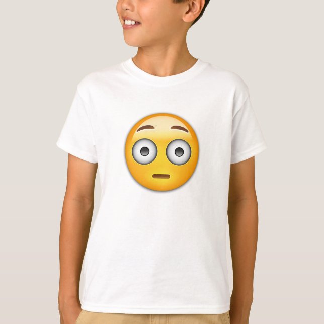 T-shirts Cara nivelada Emoji (Frente)