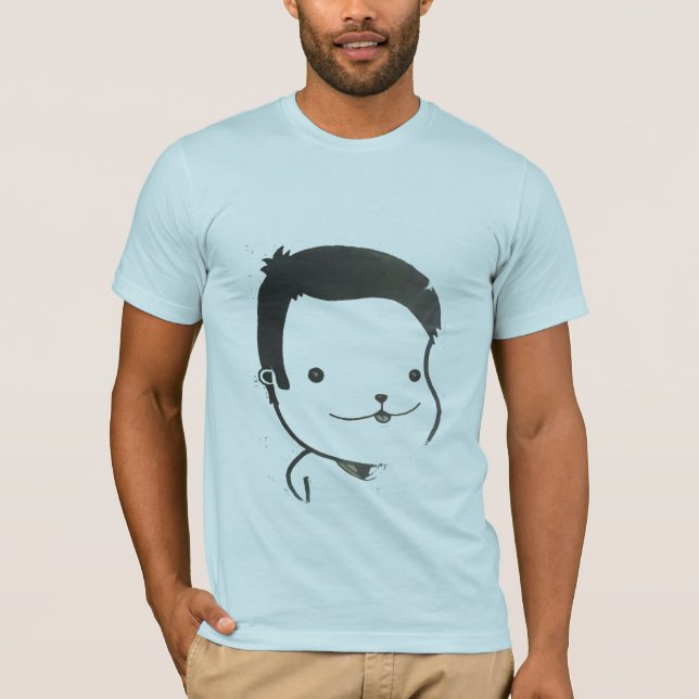 T-shirts Cara pequena do rato (Frente)