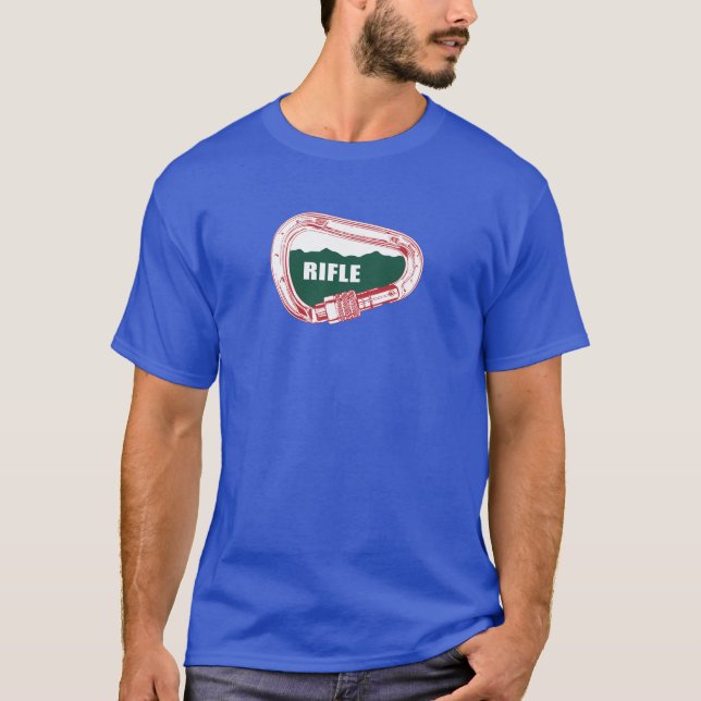 T-shirts Carabineiro de Subida de Rifle (Frente)