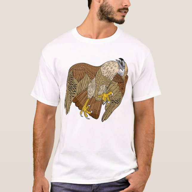 T-shirts Caracara Eagle de Chimachima (Frente)