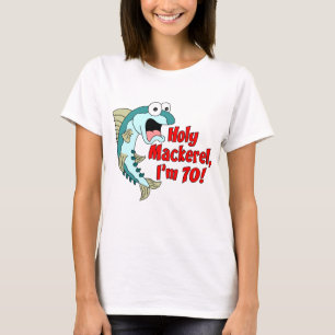 T-shirts Caramba, eu tenho 70 anos