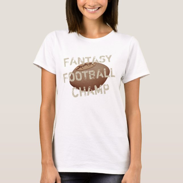 T-shirts Caramelo de Futebol Fantasy (Frente)