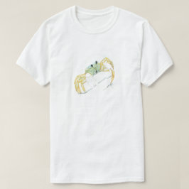 T-shirts Caranguejo Caminhando na Praia