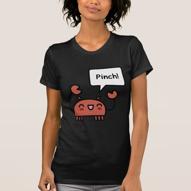 T-shirts Caranguejo de Pinchy (Frente)