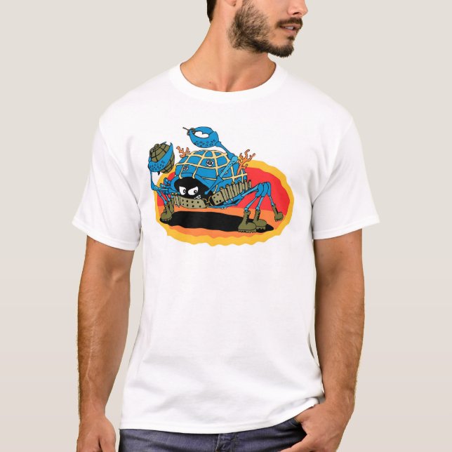 T-shirts Caranguejo de soldado (Frente)