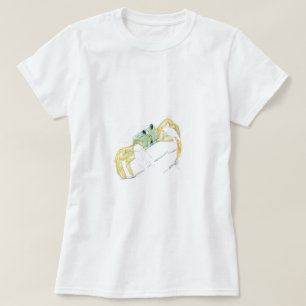 T-shirts Caranguejo Fantasma Verde Claro a Amarelo