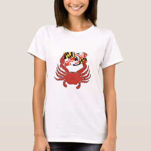 T-shirts Caranguejos de Maryland
