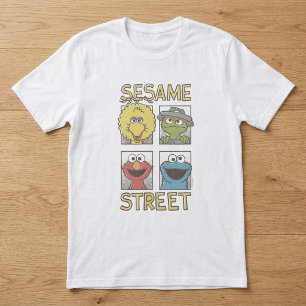 T-shirts Caráter 2 cómicos de StreetVintage do sésamo