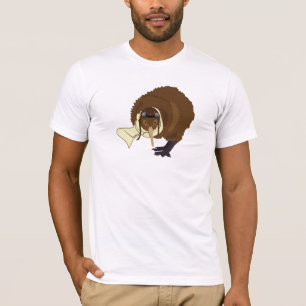 T-shirts caráteres do livro do simile do quivi
