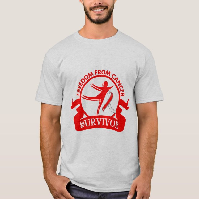 T-shirts Carcinoma de pilha de Squamous - liberdade do (Frente)