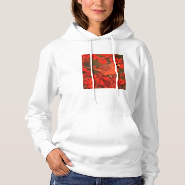 T-shirts Cardinal do Norte macho vermelho, IL (Frente)