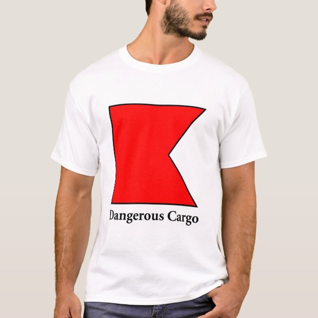 T-shirts Carga perigosa (Frente)