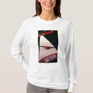 T-shirts Cargo do Promo do Monoplane de Farman 300 das