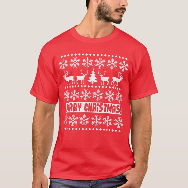 T-shirts Caribe de Natal (Frente)