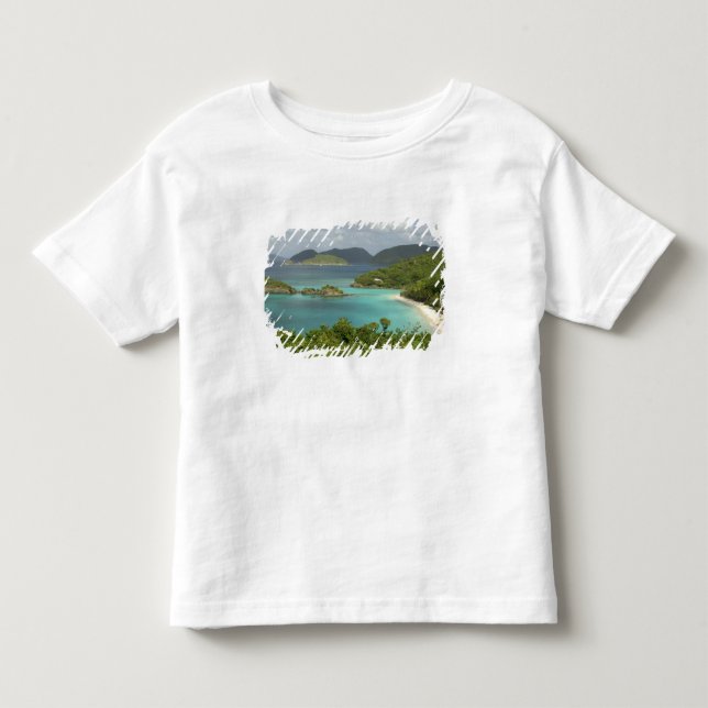 T-shirts Caribe, Ilhas Virgens dos EUA, St. John, Tronco (Frente)