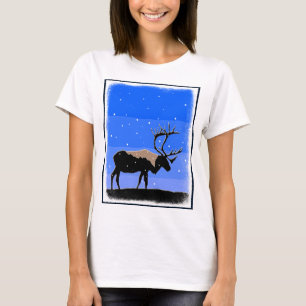 T-shirts Caribe no inverno - Arte original sobre a vida sel