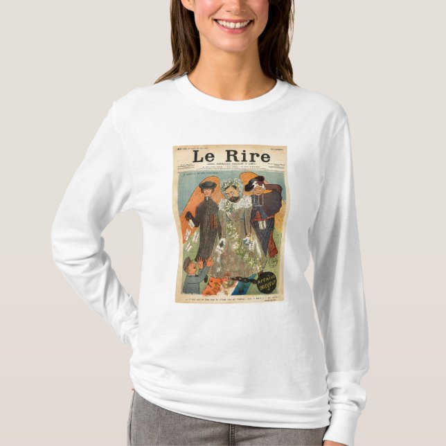 T-shirts Caricatura de Joseph Reinach (Frente)