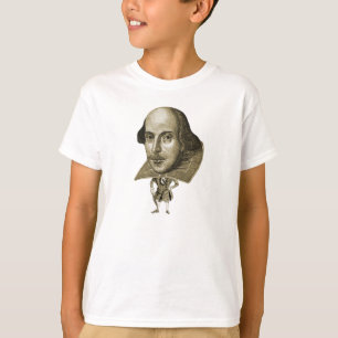 T-shirts Caricatura de Shakespeare