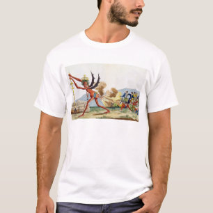 T-shirts Caricatura do governo inglês, 1793