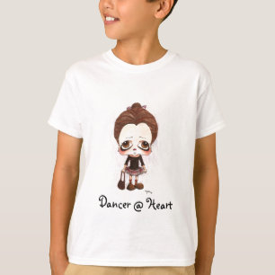 T-shirts Caricatura nova do dançarino