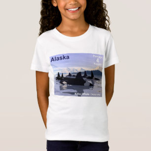 T-shirts Carimbo de Baleias Killer do Alaska