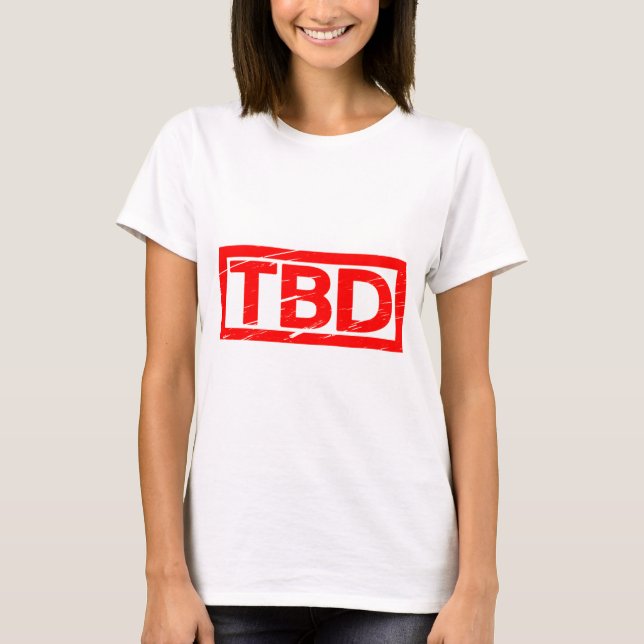 T-shirts Carimbo TBD (Frente)