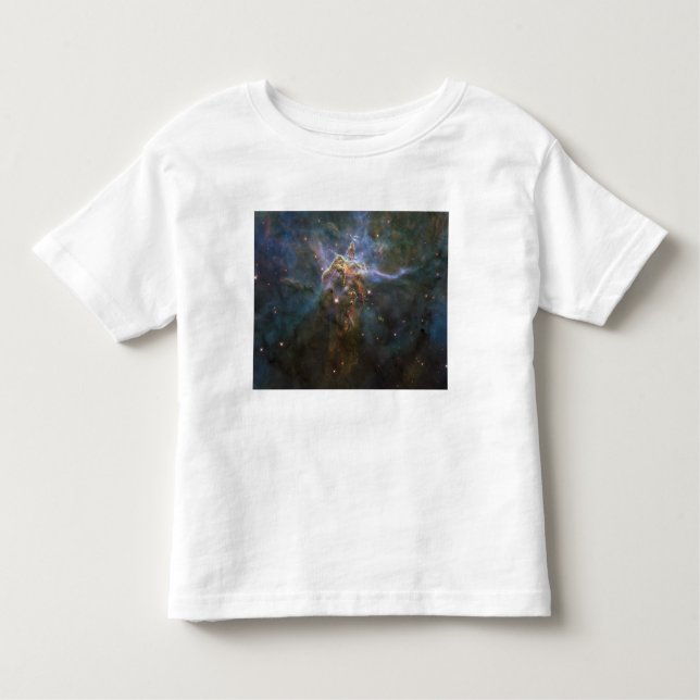 T-shirts Carina Nebula - Pilares formadores de estrelas (Frente)