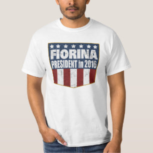 T-shirts Carly Fiorina para o presidente 2016