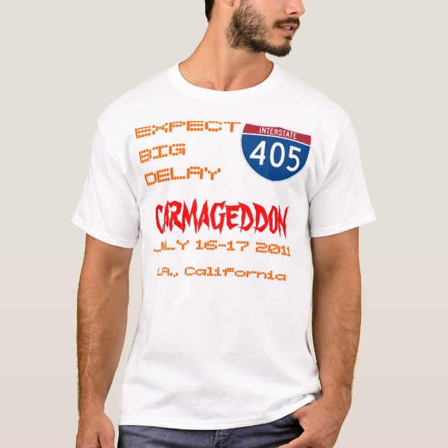 T-shirts CARMAGEDDON, 16-17 de julho de 2011, L.A. CA (Frente)