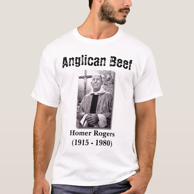 T-shirts Carne anglicana, local Rogers (Frente)