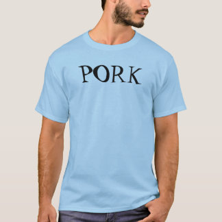 T-SHIRTS CARNE DE PORCO
