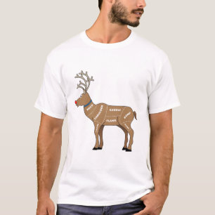 T-shirts Carne de Rena para o Natal