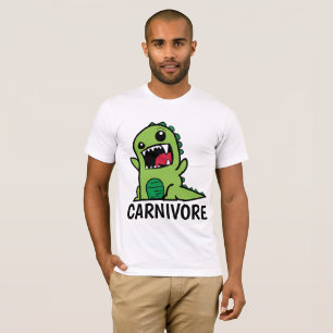 T-shirts CARNIVORE, DINOSSAUR engraçado