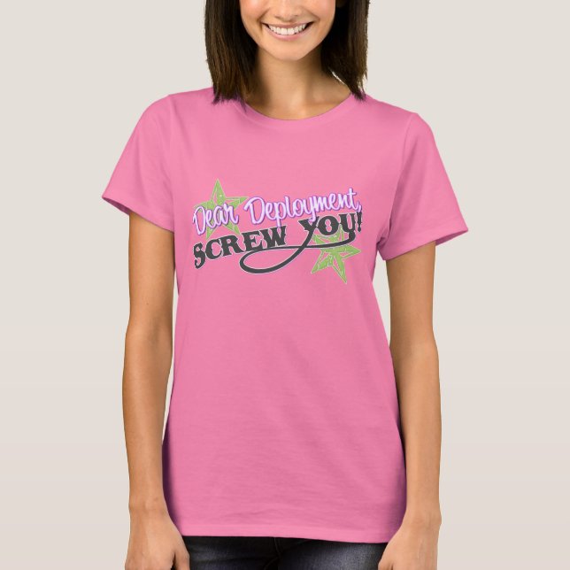 T-shirts Caro Implantação, Que Se Dane! (Frente)